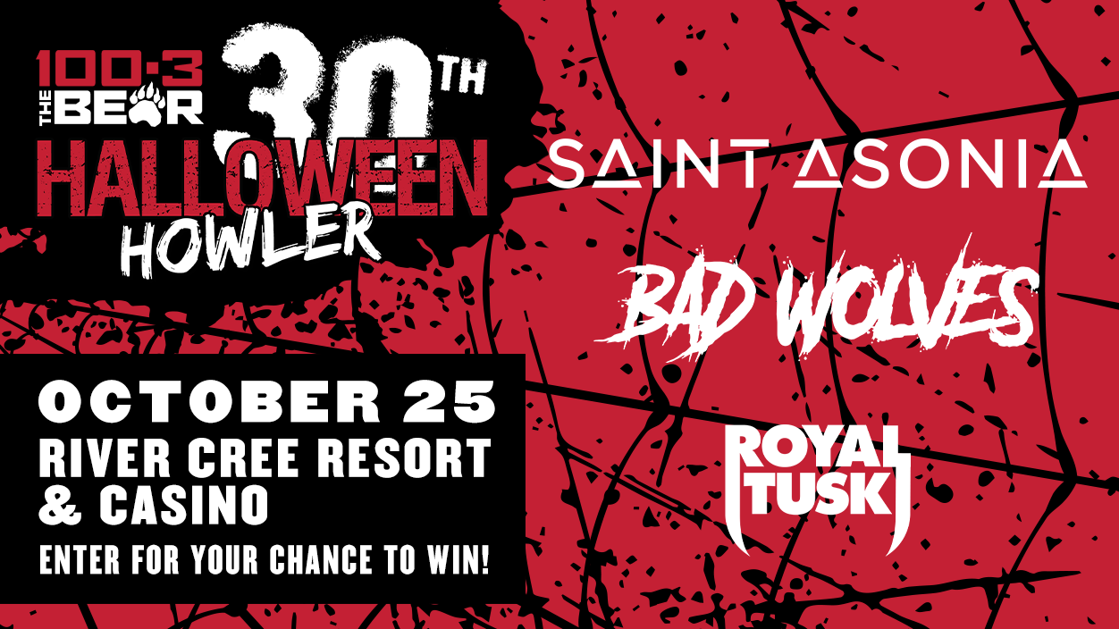 Win Tickets to 100.3 The Bear's 30th Halloween Howler!