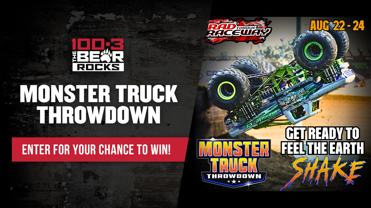 Win a 4-pack of tickets to Monster Truck Throwdown