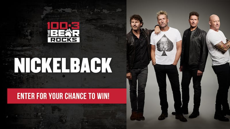 Win FLOOR SEATS to Nickelback!